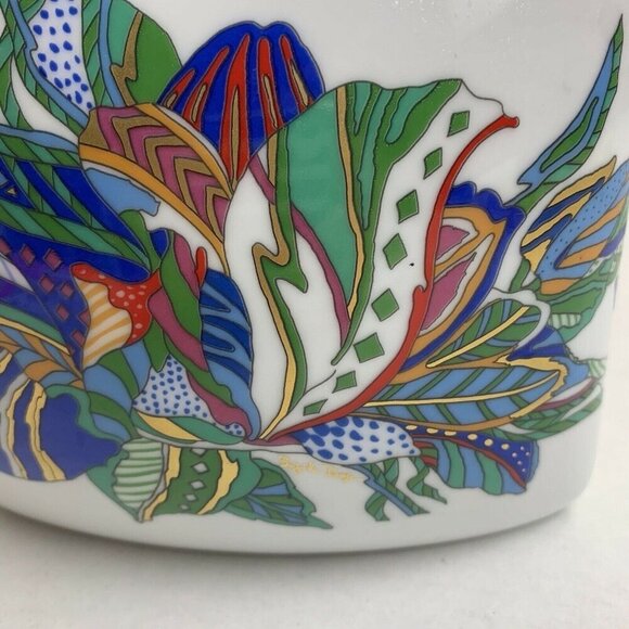 Brigette Deoge for Rosenthal, Germany Mid Century Pillow Vase Bright Colored 70s - Picture 6 of 6